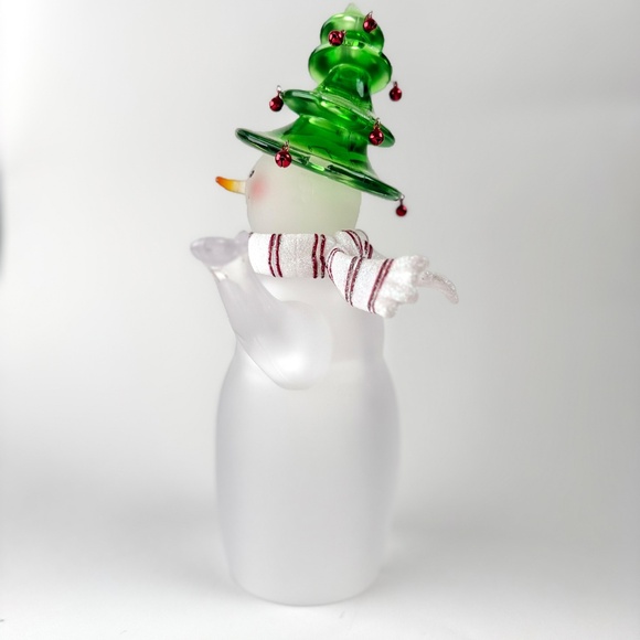 Department 56 Snowman with space for battery operated votive to light up 56.4934 - Picture 4 of 8